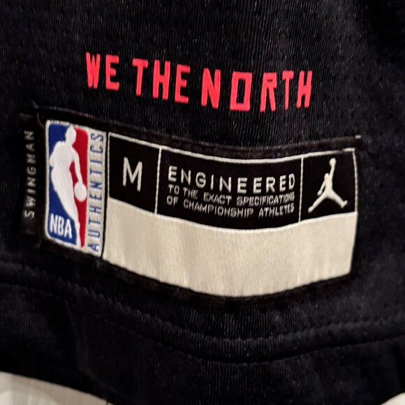 Youth Nike Pascal Siakam #43 Black/Red Toronto Raptors 20/21 Swingman NBA Jersey - Picture 3 of 4